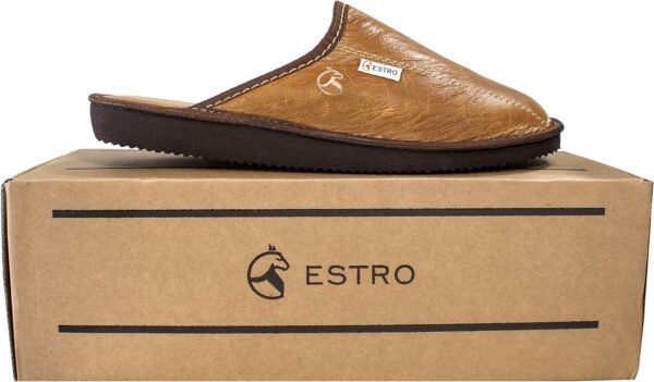 Charentaise Cuir Homme 5