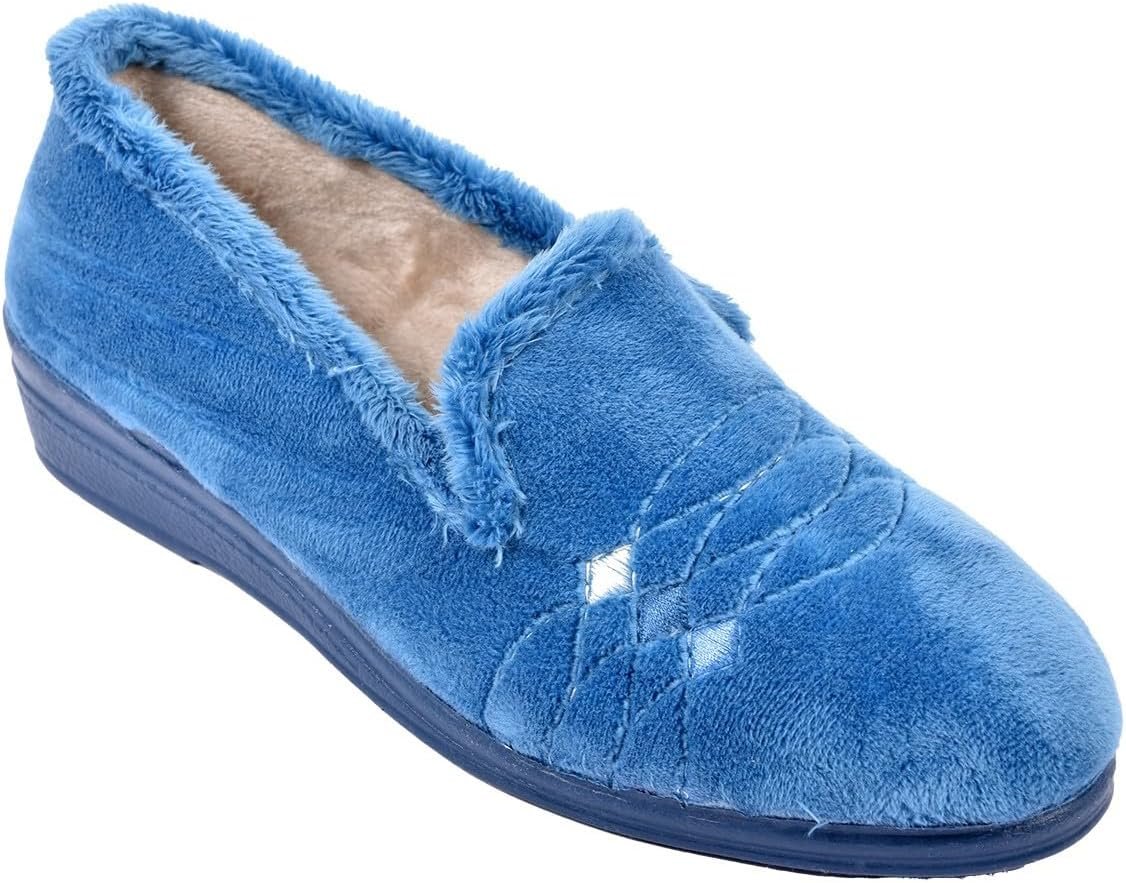 Charentaises Femme Bleue