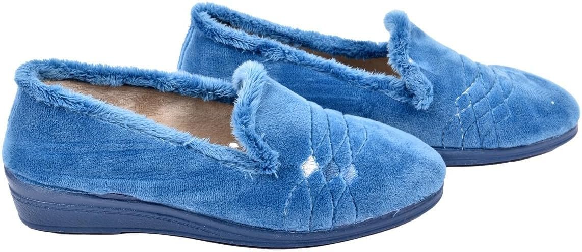 Charentaises Femme Bleue