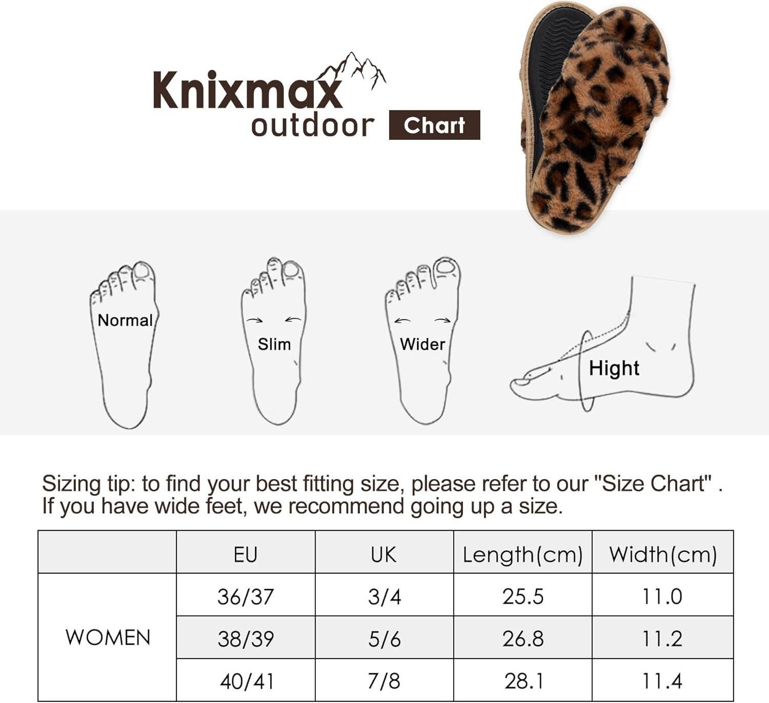 Charentaise Femme Leopard