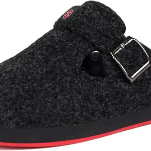 Charentaise Homme Semelle Feutre Noire 1