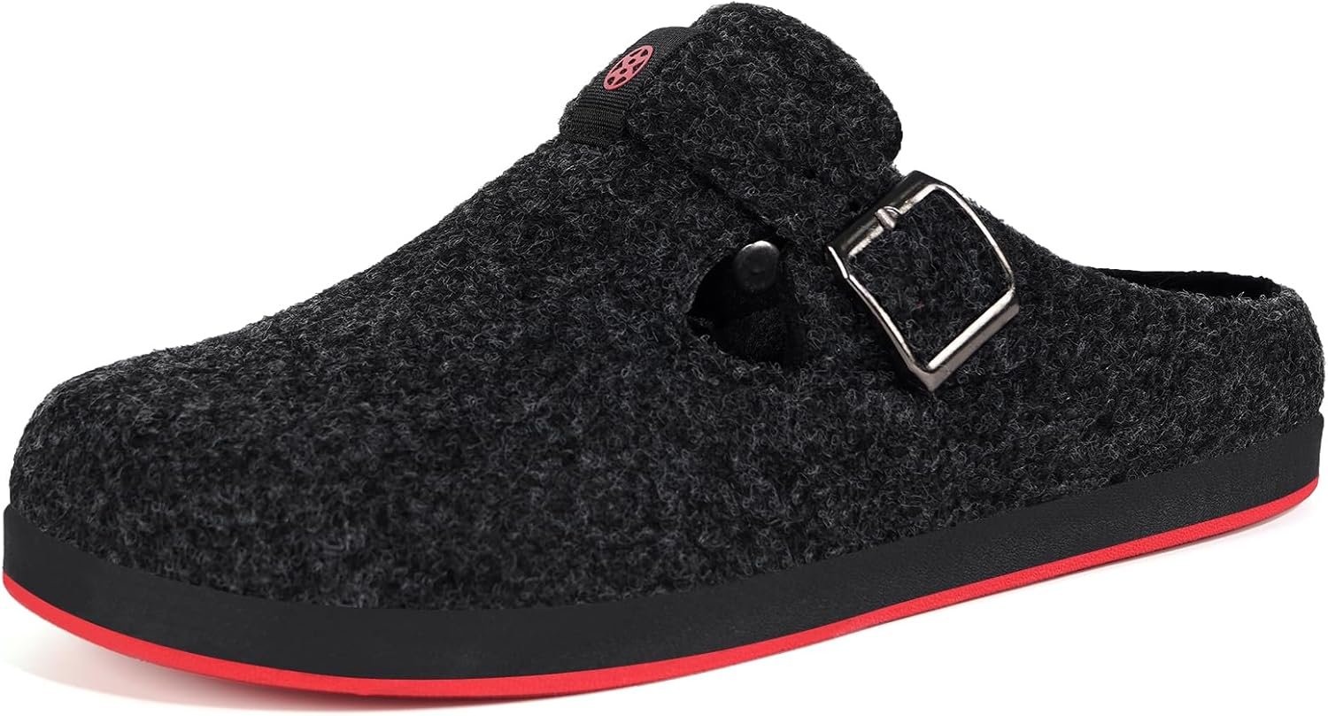 Charentaise Homme Semelle Feutre Noire