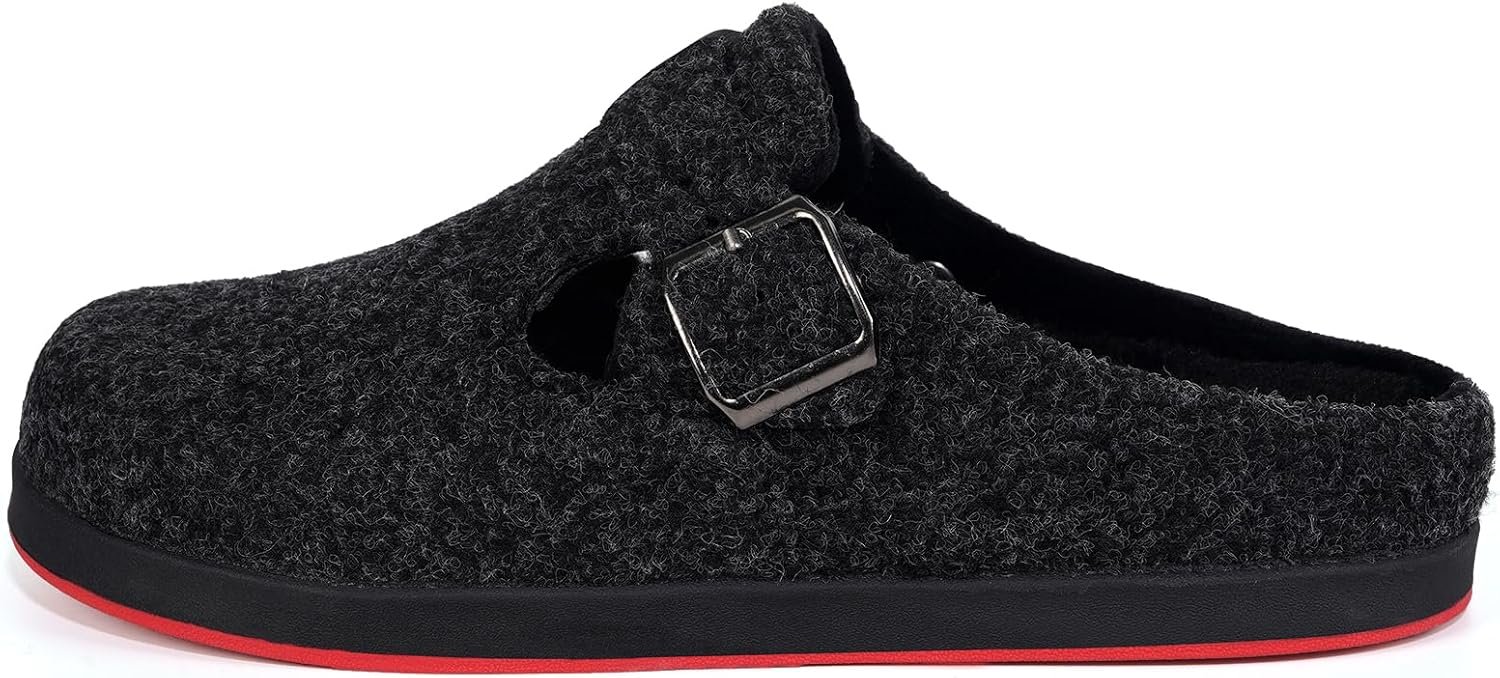 Charentaise Homme Semelle Feutre Noire