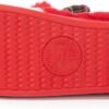 Charentaises Femme Rouges 3