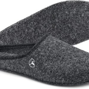 Chausson Feutrine Charentaise Homme Semelle Plastifiée 1
