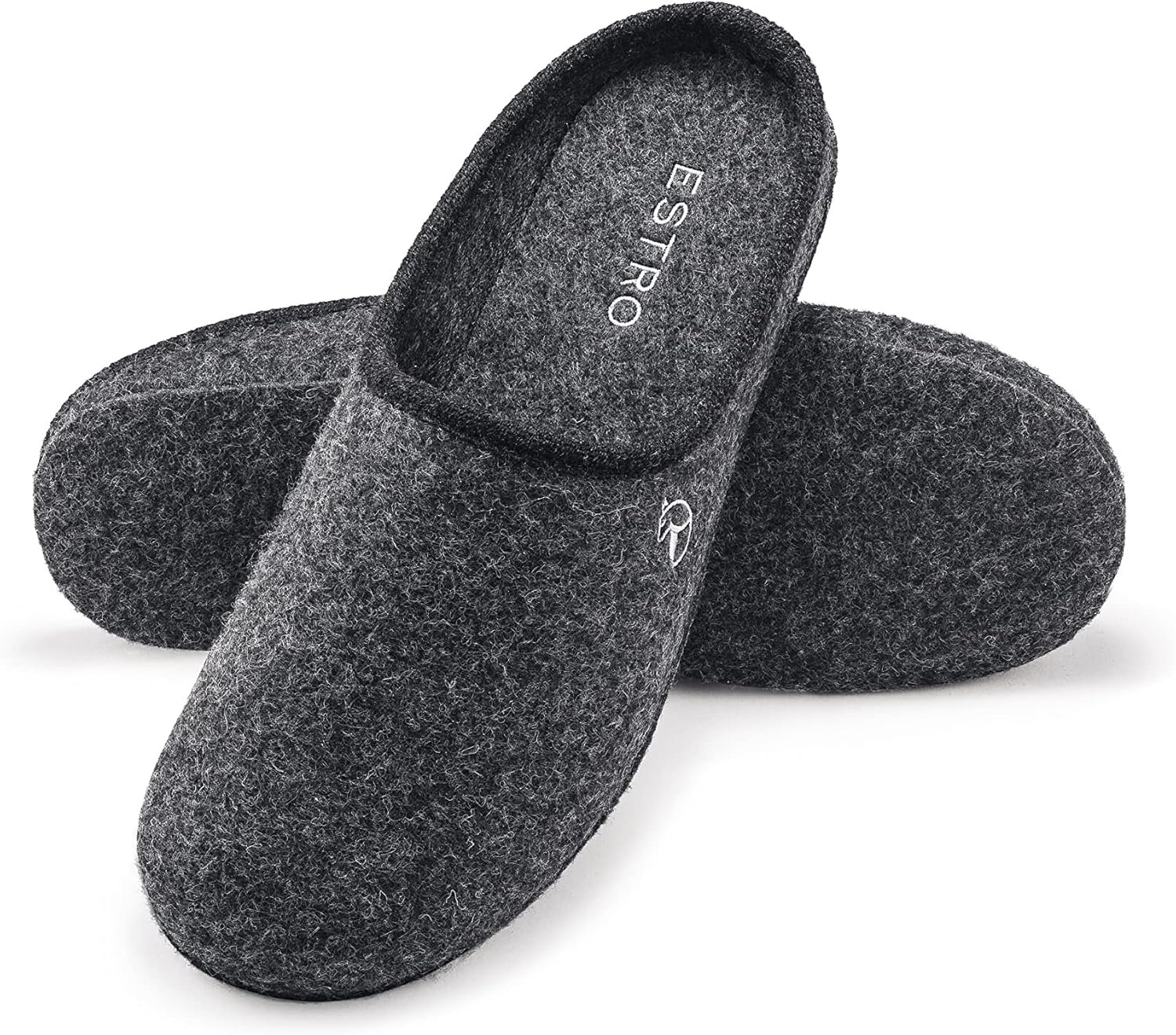 Chausson Feutrine Charentaise Homme Semelle Plastifiée