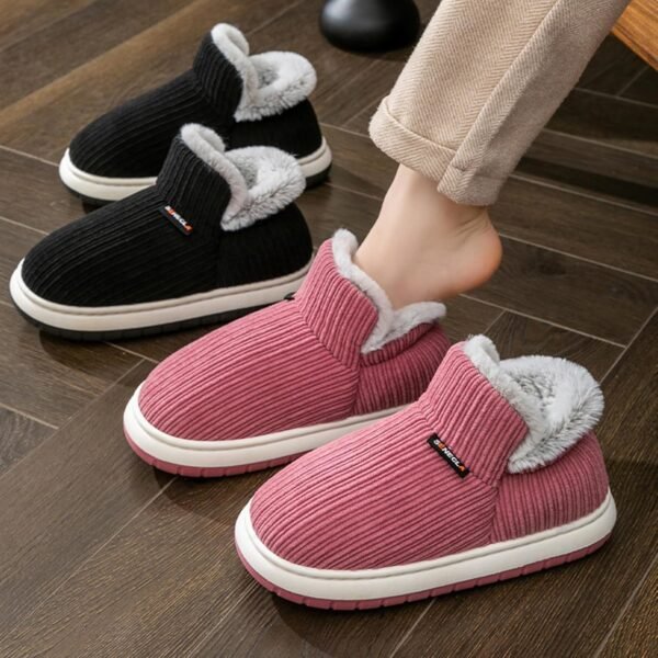 Chausson Homme Style Charentaise Polaire 3