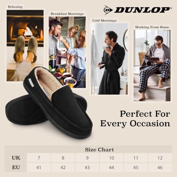 Chaussons Hommes Charentaises Noires 6